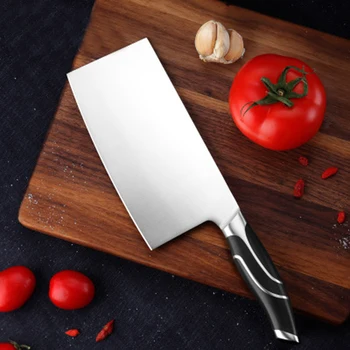 Noi Profesională Bucătar Chinez Tocare Cuțit de Bucătărie Feliere cuțit Cuțit de Măcelar 4Cr13 din Oțel Inoxidabil cuțit Bucătar-șef Satâr