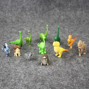 12pcs/lot Bun dinozaur din PVC Figura Arlo Loc Henry Butch Mini Model de Jucărie Rece Brinquedos pentru Copii