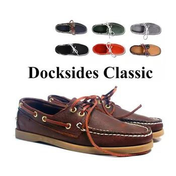 2020 Barbati Casual piele de Căprioară Piele Docksides Clasic Barca Pantofi Mocasini Pantofi Unisex lucrate Manual Barca pantofi de Înaltă Calitate