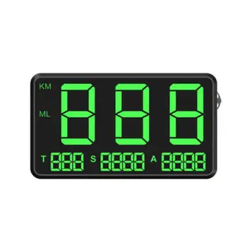 General Hud Head Display Gps Depășirea Vitezei De Alarmă Kilometraj Statistici De Afișare Cap C80 Accesorii Auto