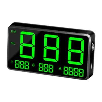 General Hud Head Display Gps Depășirea Vitezei De Alarmă Kilometraj Statistici De Afișare Cap C80 Accesorii Auto
