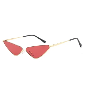 Femei ochelari de Soare Ochi de Pisica de Dimensiuni Mici de Brand Designer de Moda Retro Femei Ochelari de Soare Femei Negru Purpuriu Roșu UV400 Ochelari
