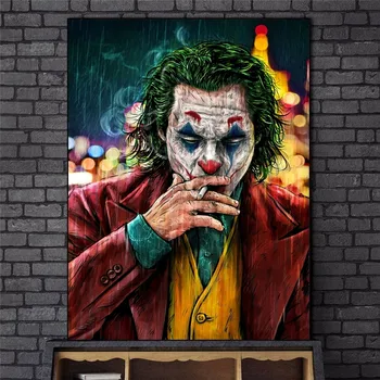 Joker Arta de Perete Postere si Printuri 2019 Joker Film, benzi Desenate, Imagini de Imprimare Canvas Tablou Modern Home Decor de Perete Poster Cuadros