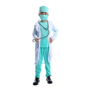 Spital Copii Medic Chirurg Dr Uniforma Baieti Cariera Copil Halloween Cosplay Costum