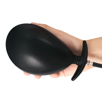 De Înaltă Calitate Super-Mari Gonflabile Mari Anal Plug Extensibil Dilatator Anal Extensibil Pompa De Silicon Dop De Fund Jucarii Sexuale