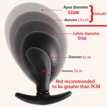 De Înaltă Calitate Super-Mari Gonflabile Mari Anal Plug Extensibil Dilatator Anal Extensibil Pompa De Silicon Dop De Fund Jucarii Sexuale