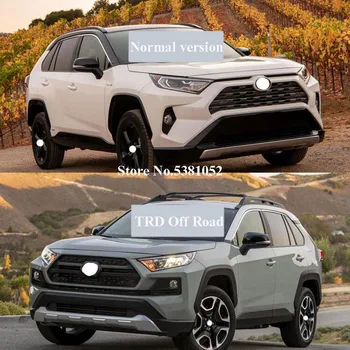 Pentru Toyota RAV4 2019 Accesorii TRD Off Road Fibra de Carbon Chrome Combustibil Capacul Rezervorului de Benzină Cutie de Capac de Acoperire Panou Ornamental Accesorii Auto