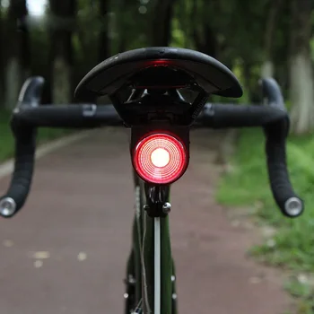ANTUSI A8 Frână Automată Stop la Distanță de Biciclete Lumina din Spate Wireless Bell Road Bike de Alarmă Anti-furt Blocare T1 7 Culori MTB Lampa