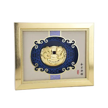 Win-win de Cooperare Feng shui Norocos avere foita de Aur, Picturi Bani Leu Arta de Perete Imaginile Pentru Camera de zi Decor Acasă Cadouri