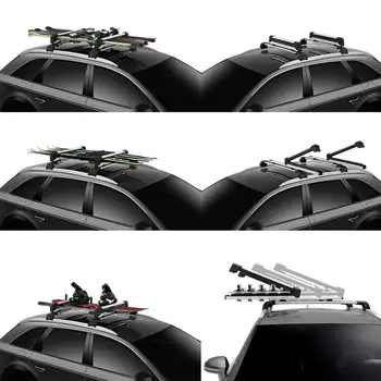 MOSATP Universal Acoperiș de Schi Bord rack suport Pentru Masina Slide-Out Raft Pentru Convenabil de Încărcare Și Descărcare De Schiuri Și Snowboard-uri