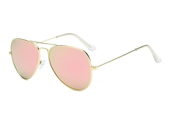 Pilot Polarizat ochelari de Soare pentru Femei, Bărbați Clasic de Aviație ochelari de Soare Doamnelor Design de Brand de Ochelari Subțire de Metal Rama Oglinda UV400