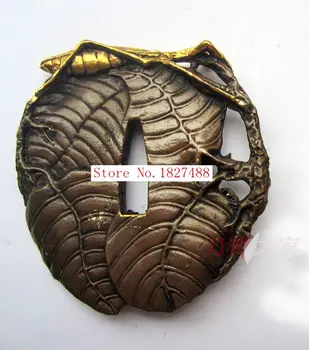 Japonia sabie de samurai accesorii cupru Katana tsuba W/Mantis Prinde Greier design
