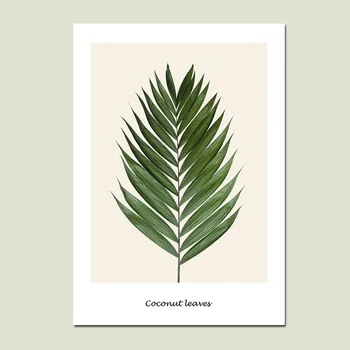 Roz Cactus Poster Verde Nordică, Frunze De Arta De Perete Panza Pictura Postere Si Printuri Poze De Perete Pentru Camera De Zi Decor Neînrămate
