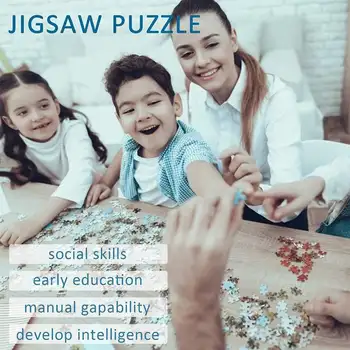 70x50cm Pisica Puzzle de 1000 de Piese cu Imaginea Jucarii Educative pentru Copii, Puzzle pentru Adulti, Jocuri Educative pentru Copii