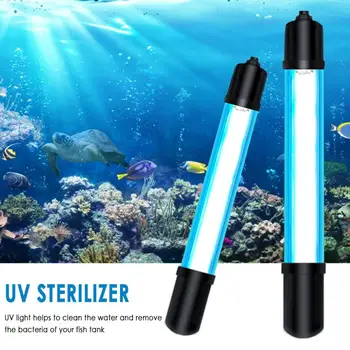 5W/7W/9W/11W/13W Acvariu Sterilizator UV Lumină Ultravioletă Lampă Submersibilă de Apă Curată Lampa Pentru Iaz de Pește Rezervor de Sterilizare, Lampa