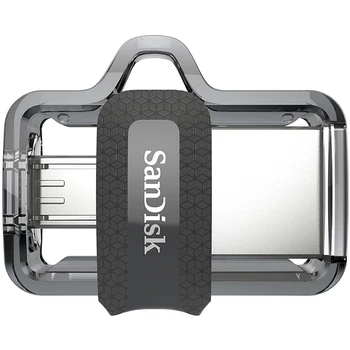 SanDisk USB OTG Flash Drive 32GB 16GB USB 3.0 Dual Mini Pen Drive de 128GB, 256GB 150MB/S PenDrive 64GB pentru PC și telefon Android