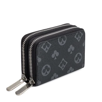 Moda de lux Celebru designer de brand femei scurt portofel și pungă de ambreiaj genti pentru bărbați portofel barbati Unisex cu fermoar portofel