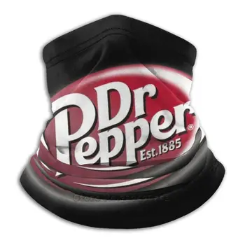 Vintage Dr Pepper 3D Bandană Față, pe Gât mai Cald Fleece Moale Masca Sport Eșarfă Suc Coca Cola coca-Cola vă Permite să Bea coca-Cola Amuzant Logo Meme