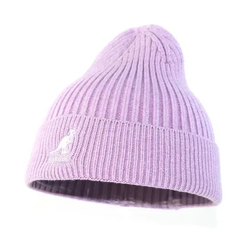 2020 Nou Solid Pălărie de Iarnă pentru Femei Iepure Cașmir Căciuli Tricotate Cald Gros Vogue Doamnelor Lână de Angora Pălărie de sex Feminin Beanie Palarie