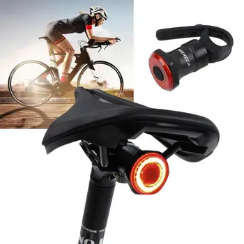 MEROCA Biciclete Lumina Stopuri Inteligent de Frânare Inducție Senzor Lumini de Biciclete USB Drum MTB de Echitatie luz trasera bicicleta