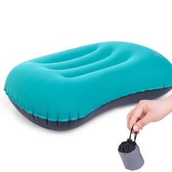 Auto-Gonflabil Perna de Aer Perna Perna pentru Călătorii de Birou Pliabil pernă gonflabilă