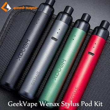 GeekVape Wenax Stylus Kit 1100mah Built-in 2ml Pod se Potrivesc 0.6 ohm/1.2 ohm G Bobina Boost Formula Bobina Tigara Electronica Vape Pen Kit