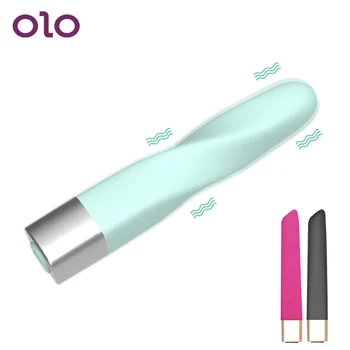 OLO 16 Viteze Ruj Vibrator Mini Glont cu Degetul Vibrador Clitoris, punctul G Stimulare Vaginala Jucarii Sexuale pentru Femei