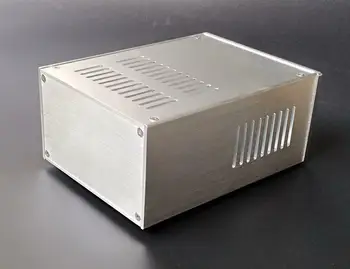 1610 din Aluminiu Complet amplificator mini Șasiu DIY preamp cutie PSU caz 168*100*229mm