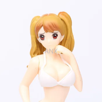 19CM-O singură Bucată Nami Hancock Budinca Figura PVC Acțiune Anime Colectie Sexy Fata de Plaja costume de baie Model de Papusa Jucării-o singură bucată figura