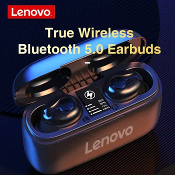 Original Lenovo HT18 Wireless TWS 5.0 Căști Auriculare 1000mAH Baterie Afișaj cu LED Control Volum HIFI Stereo Căști