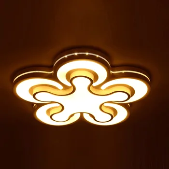 Noi Acril cu led-uri Moderne lumini plafon pentru camera de zi dormitor Plafon cu led-uri de Iluminat de tavan lampa iluminat corpuri de iluminat