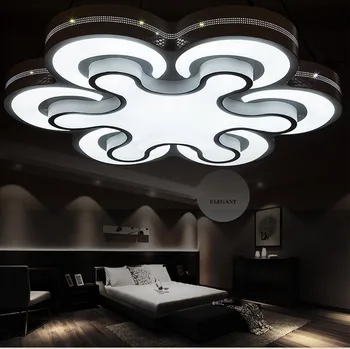 Noi Acril cu led-uri Moderne lumini plafon pentru camera de zi dormitor Plafon cu led-uri de Iluminat de tavan lampa iluminat corpuri de iluminat