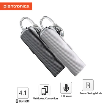 Plantronics Explorer 110 Bluetooth Căști fără Fir Apelarea Vocală Cu setul cu Cască Suport În mașină de Încărcare Microfon Pentru Android Ios