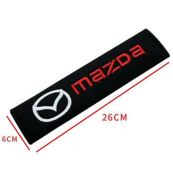 2 buc Bumbac Insigna Auto Centurii de Umăr Protecție Perna pentru Mazdas 5 6 323 626 RX8 7 MX3 MX5 Atenza Axela Accesorii Auto