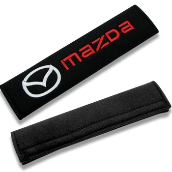 2 buc Bumbac Insigna Auto Centurii de Umăr Protecție Perna pentru Mazdas 5 6 323 626 RX8 7 MX3 MX5 Atenza Axela Accesorii Auto