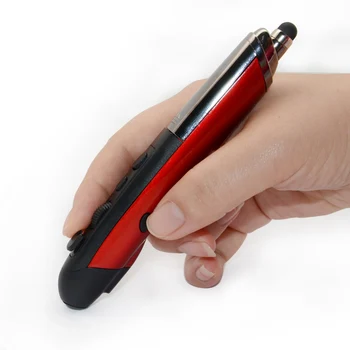 Ergonomic 1600DPI 2.4 G Wireless Touch screen pen mouse-ul Șoareci cu PPT navigare web laser pointer pentru PC, Laptop, Tableta, Smartphone-uri