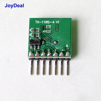 433 Mhz Semnal RF fără Fir Transmițător Comuta Modul 1527 Codare 2262 Cod DC 3V-24V Pentru Control de la Distanță DIY Kit 5Pcs