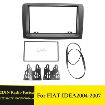 Auto 2Din Radio Fascia pentru Fiat Idea 2004-2007 Din Dublu Stereo Panoul de Bord Mount Trim Kit-ul de Instalare Audio DVD Player Cadru
