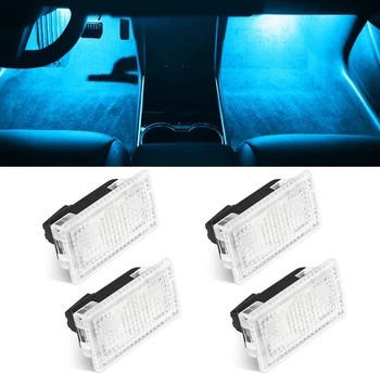 4buc LED Auto Lumina de Interior Pentru Tesla Model 3 Model S Model X Ultra Luminos Portbagaj Lămpi de Înlocuire Masina Ușă Lampă Ușor Plug