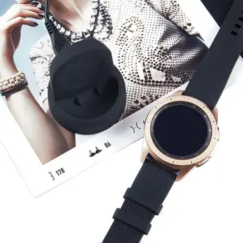 1 buc de Încărcare Wireless QI Bază Cradle Dock Încărcător pentru Samsung Galaxy Watch Gear S2 S3 SM-R800 R805 R810 R815