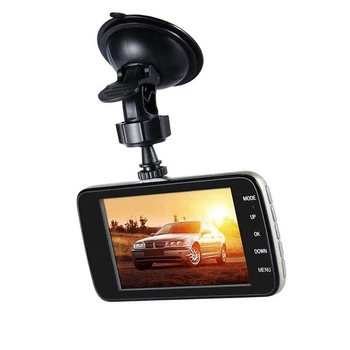 Dvr auto 4 Inch Camera Auto Dual Lens FHD 1080P înregistrare Video Recorder Cu Cameră retrovizoare Registrator Night Vision Dvr-uri