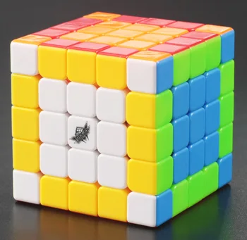 Ciclon Băieți 5x5x5 cub magic GT Speed Puzzle cubo magico Stickerless 5 Strat 5x5 Neo Cub de Plastic de Puzzle de Învățământ Jucării