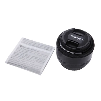 YONGNUO Obiectiv YN50mm f1.8 YN EF 50mm f/1.8 AF Lens YN50 Diafragma Auto Focus Lens pentru Canon EOS 60D 70D 5D2 5D3 600d Camere DSLR