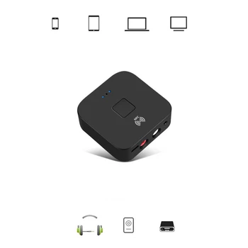 BLS-B11 NFC Bluetooth Receptor 5.0 3.5 mm Jack Aux Stereo Wireless Adapter Suport Muzica APTX LL pentru Boxe Auto RCA Bluetooth 5.