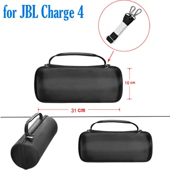 Rezistent la șocuri Portabil Greu de Caz care Transportă Caz Clasic de închidere cu Fermoar rezistent la apa de Călătorie în aer liber Sac Pentru JBL Charge 4 Difuzor Bluetooth