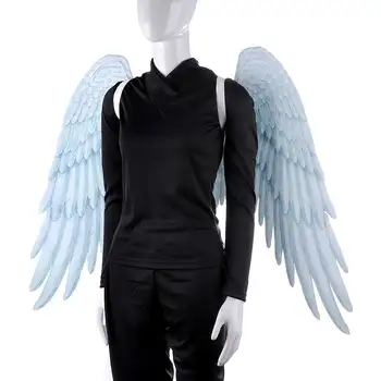 3D Aripi de Înger, Demon, Aripi Adult/Copil Cosplay Recuzită Mari Aripi Negre Halloween Mardi Gras Tema Petrecere Costum Accesoriu