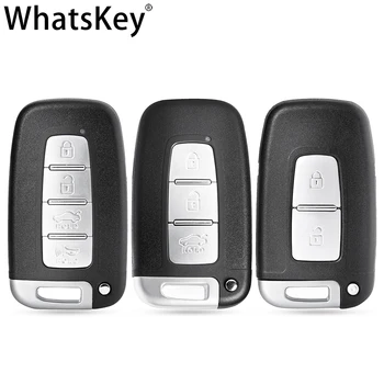 WhatsKey Cheie De La Distanță Shell Pentru Hyundai I30 I45 Ix35 Tucson, Elantra Veloster Equus Geneza Sonata Pentru Kia Gol Smart Key Fob Caz