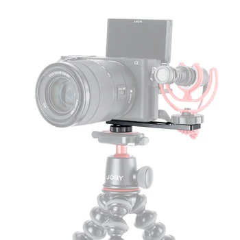 Ulanzi PT-5 Vlog Microfon Adaptor de Montare Extinde Port pentru Sony A6400 A6500 A6300 Vlog Grear Tripod Mount cu Rece Pantof