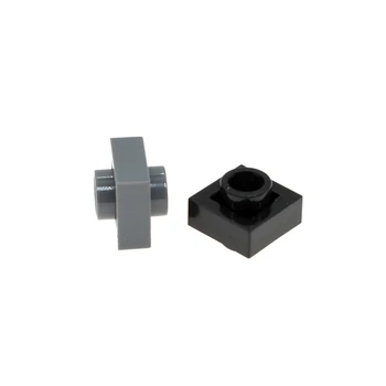 Particule bloc DIY piese accesorii compatibile 1x1 față-verso convex pe partea de sus și de jos piese Speciale 100 buc