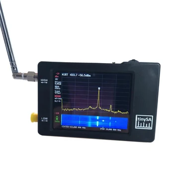TinySA Ecran Portabil Analizor de Spectru 100KHz-350MHz de Intrare Frecvență de Două Interfață Portabil 2.8 inch de Mici Analizoare de Spectru